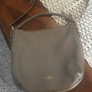 Kate Spade gray crossbody